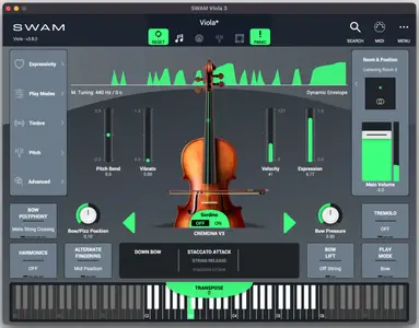 Audio Modeling SWAM Viola 3 v3.8.2