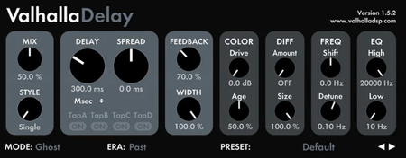 Valhalla DSP Valhalla Delay v3.0.0