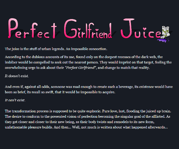 Herrozod - Perfect Girlfriend Juice v1.0.0 Porn Game