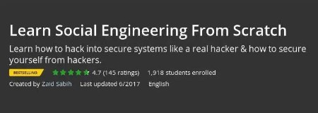 Udemy  Learn Social Engineering From Scratch