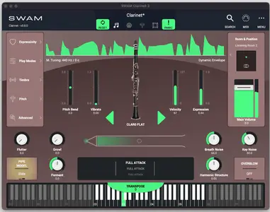 Audio Modeling SWAM Clarinets 3 v3.8.2