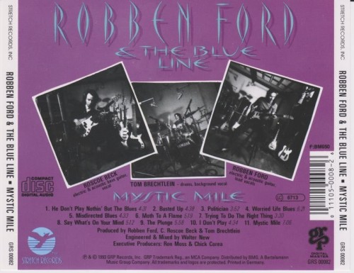 Robben Ford & The Blue Line - Mystic Mile (1993)  Lossless