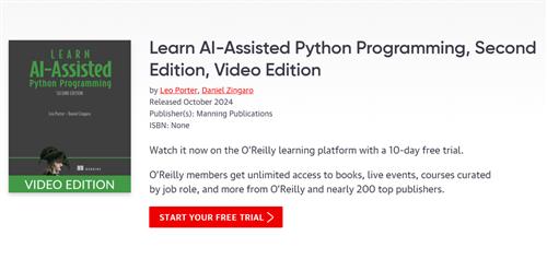 Learn AI–Assisted Python Programming, Second Edition, Video Edition