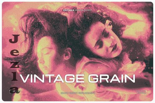 Vintage Grain Photo Effect - XBGU8LZ