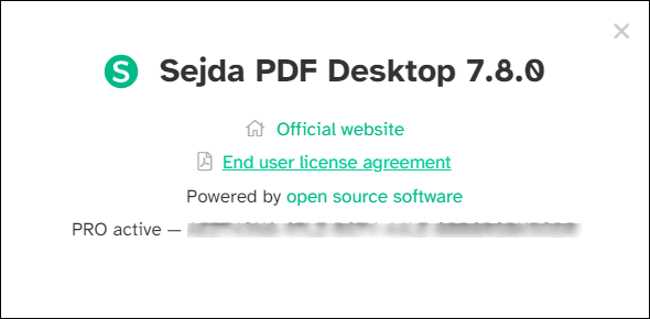 Sejda PDF Desktop Pro 7.8.0