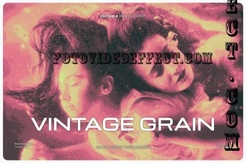 Vintage Grain Photo Effect - XBGU8LZ