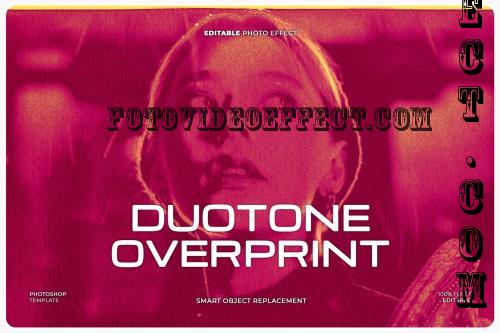 Duotone Overprint Photo Effect - JU4JDG4