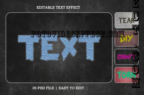 Duct Tape Text Effect Set - F47SBJY