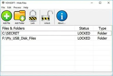 VovSoft Hide Files 8.7 Multilingual