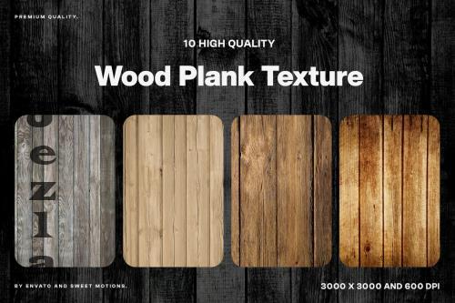 10 Wood Plank Texture Background - XBZCKG5