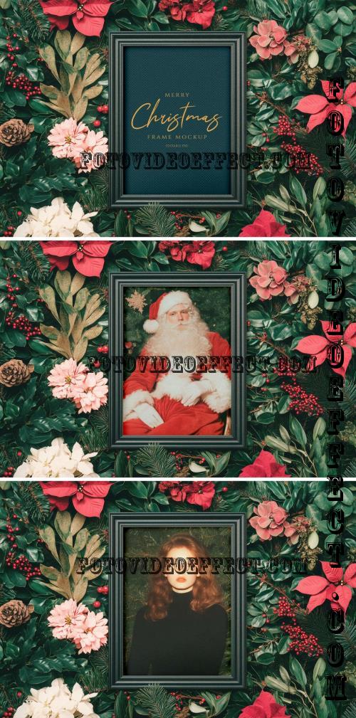 Festive Xmas Frame Mockup - 290439964