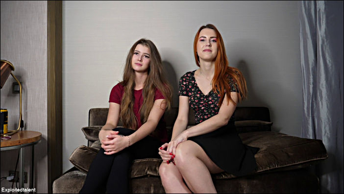 Charlie Red, Olvie - TalentExploited - 2 Slutty Step-Sister Audition Together (HD 720p) - Onlyfans - [840 MB]