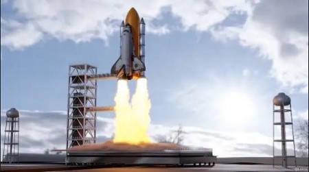 Animate a Rocket Launch: Smoke & Fire Simulation in Blender