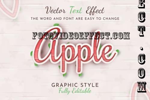 Apple Editable Text Effect - 290455719 - 5YB7WY6