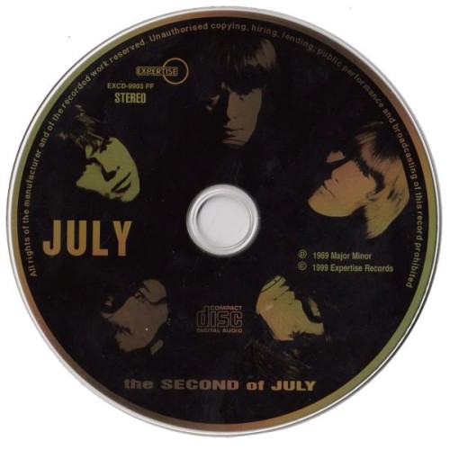 July - The Second Of July (1969) (1999) Lossless