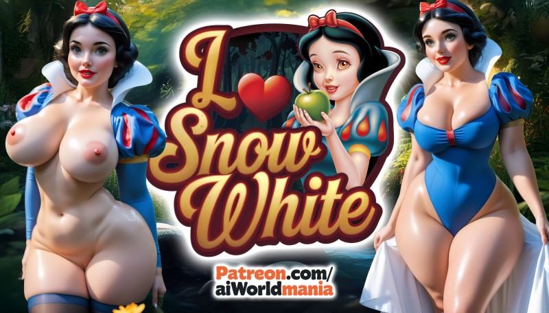 I love Snow White - Snow White loves Tentacles - AiWorldMania 3D Porn Comic