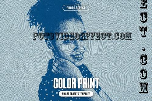 Color Print Photo Effect - 290455606 - DGTKDHR