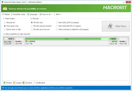 Macrorit Data Wiper 8.0.0 Multilingual (x64)