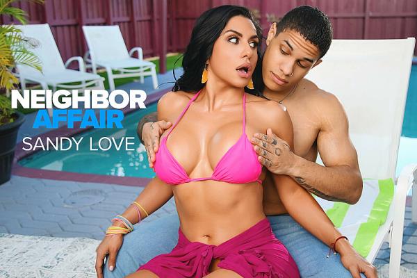 Sandy Love - Mike Ox - Busty Latina Sandy Love gets her body massaged before taking the neighbor's cock  Watch XXX Online HD