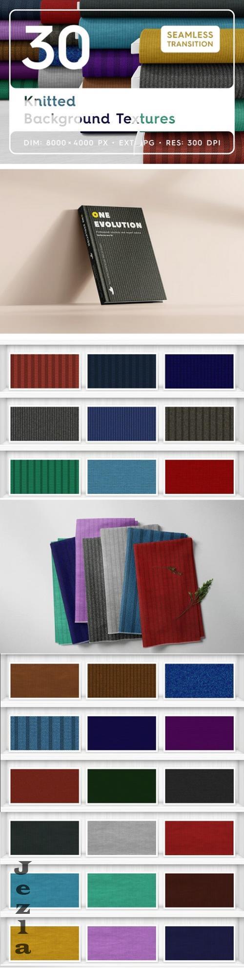 30 Knitted Background Textures - 42198652 - 8RFFUJA