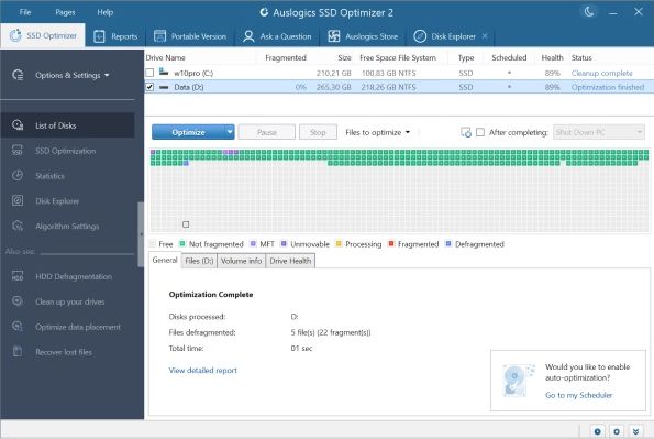 Auslogics SSD Optimizer 2.0.0.0 Portable