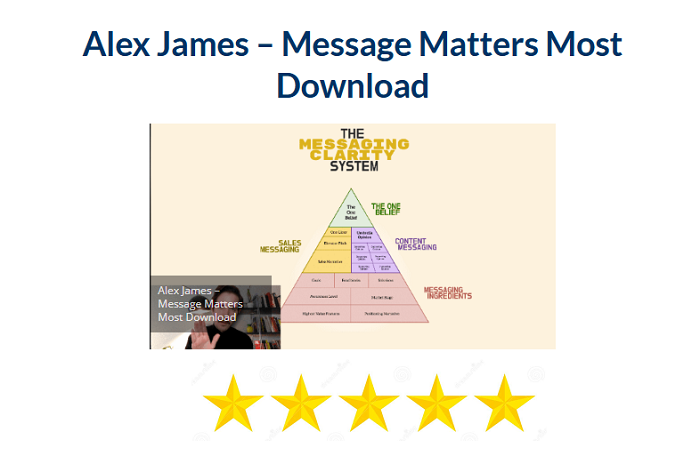 Alex James – Message Matters Most Download