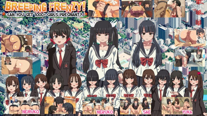 YUUEI STUDIO - Breeding Frenzy! Can you get 1000+ girls pregnant? v1.9