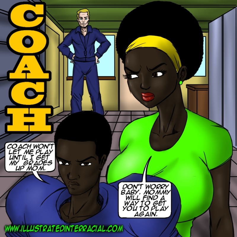 IllustratedInterracial - Coach Porn Comics