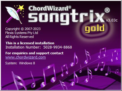 ChordWizard SongTrix Gold 3.0.3d