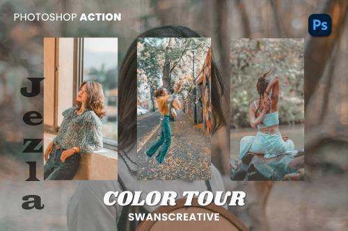 Color Tour Photoshop Action - JTV3FSP