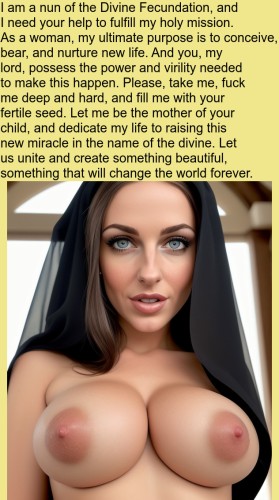 Fallen Nuns Volume 8 - AI generated 3D Porn Comic