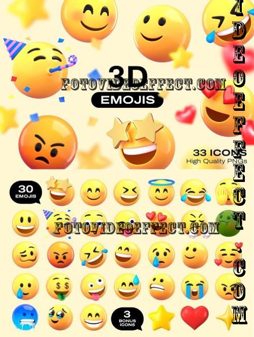 3D emoji set - EA5SXRA