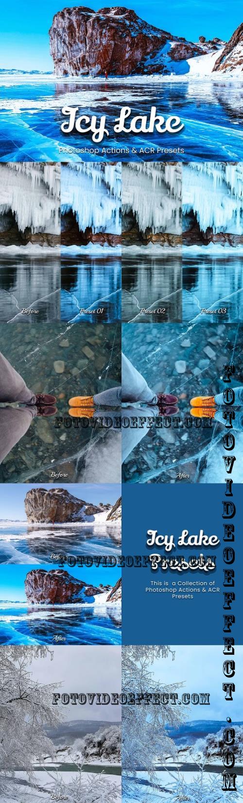 30 Icy Lake Photoshop Bundle - 290771940