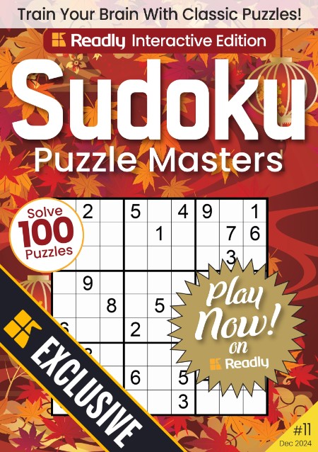 Sudoku Puzzle Masters - #11 December 2024