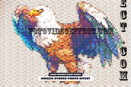 Mosaic Stones Photo Effect - 290725961 - GUBHBVL