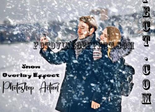 Snow Overlay Effect Photoshop Action