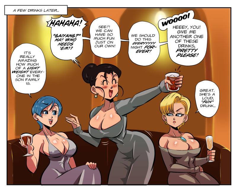 FunsexyDB - Girls Night Out (Dragon Ball Super) Porn Comics