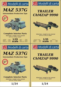  Maz537G   ChMZAP-9990 (Modelli Di Carta) 