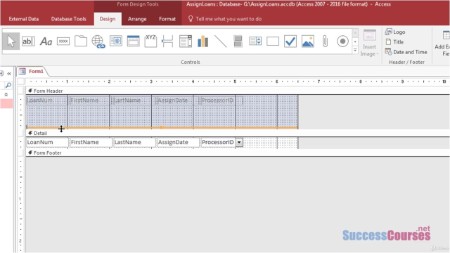 Workshop 5: Access Vba, Design And Advanced Methods