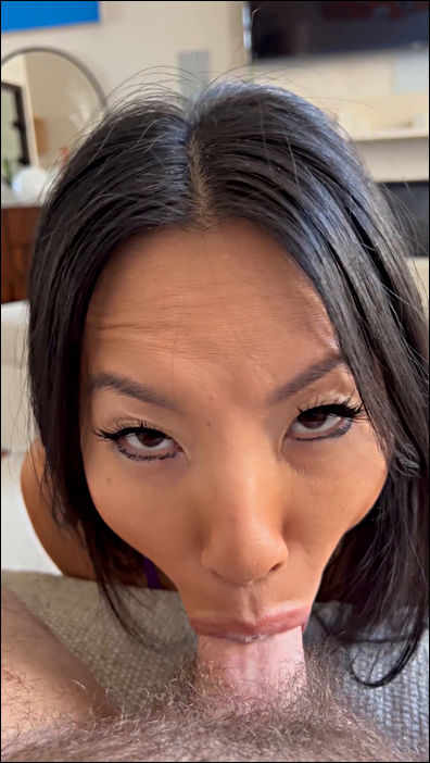 Asa Akira - POV Blowjob With Cum In Mouth - [Onlyfans] (UltraHD 2K 1920p)