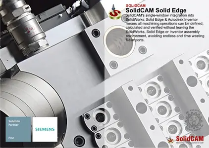 SolidCAM 2025 SP0 (154296) for Solid Edge Win x64 Multilanguage