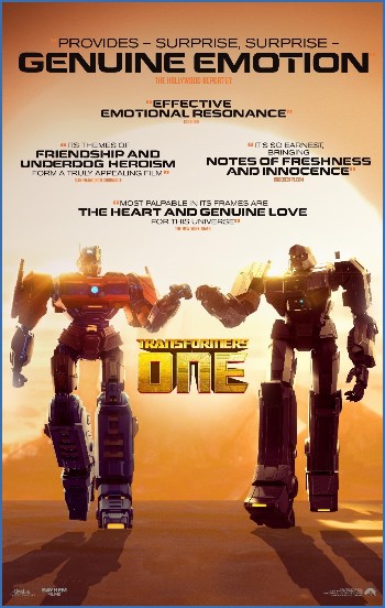 Transformers One 2024 UHD BluRay 2160p DDP 7 1 DV HDR x265-BHDStudio