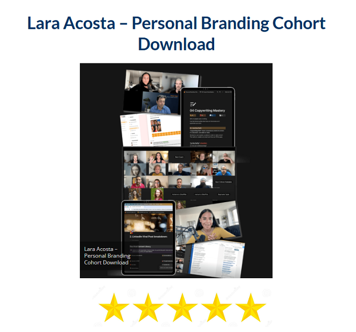 Lara Acosta – Personal Branding Cohort Download