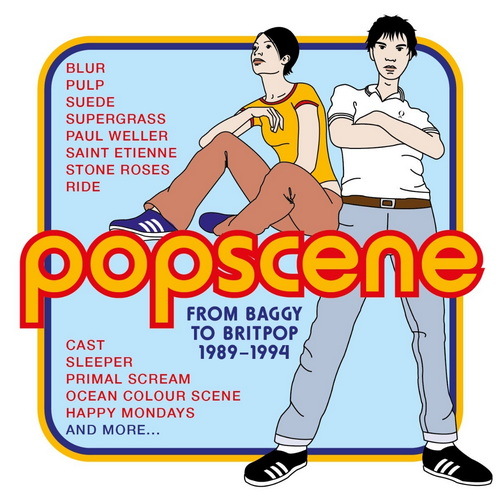 Popscene, From Baggy to Britpop 1989-1994 (4CD) (2024) FLAC