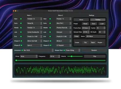 Ocean Swift Wavetable Creator v1.4.3 (Win/Mac)