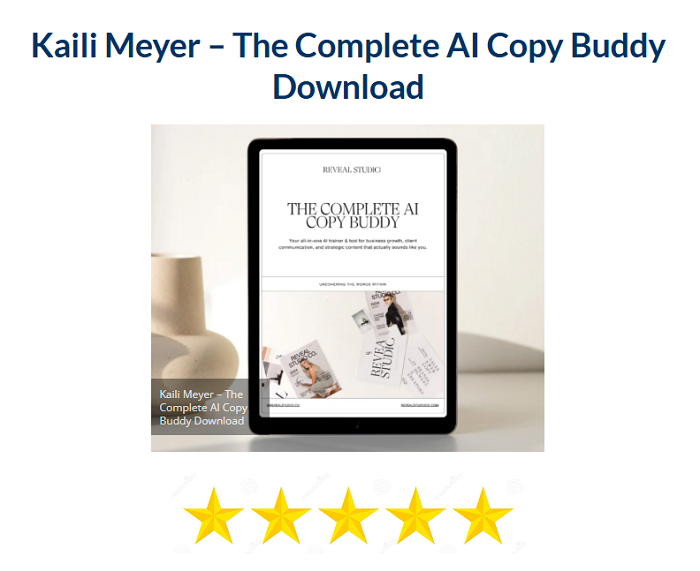 Kaili Meyer – The Complete AI Copy Buddy Download