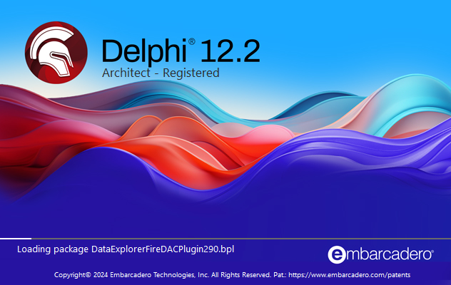 Embarcadero Delphi 12.2 Athens Version 29.0.53982.0329 Lite v18.4