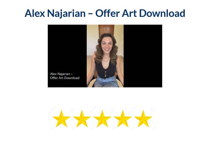 Alex Najarian – Offer Art Download