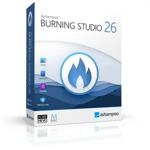 Ashampoo Burning Studio 26.0.1 Multilingual Portable