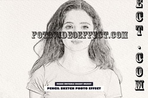 Pencil Sketch Photo Effect - 290740508 - 56PFFYP